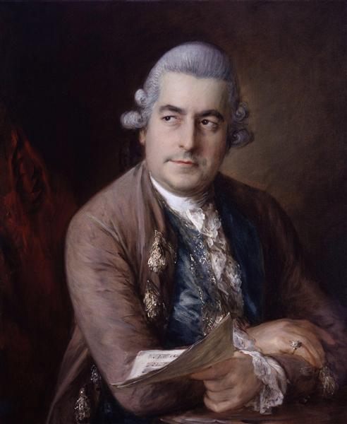 Porträtt av Johann Christian Bach - 1776