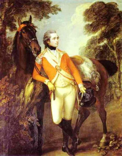 Portrait de John Hayes St. Leger - 1782