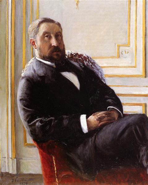 Retrato De Jules Richemont - 1879