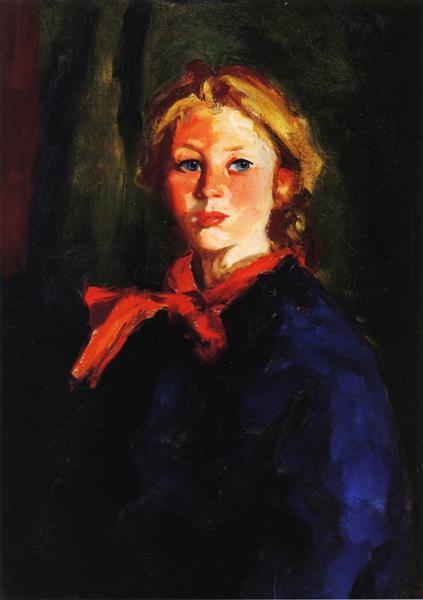 Portrait de Katie McNamara - 1928