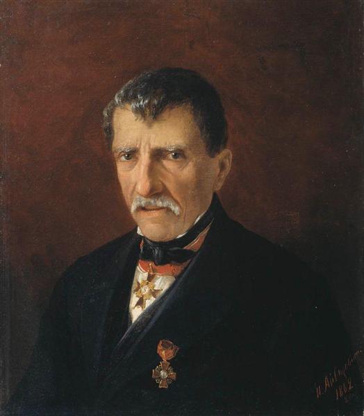 Retrato de Khalibjan - Prefeito de New Nakhichevan - 1862