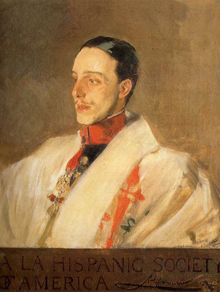 Retrato Del Rey Alfonso