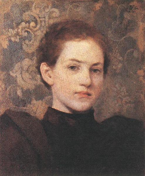 Retrato De Kriesch Laura - 1894