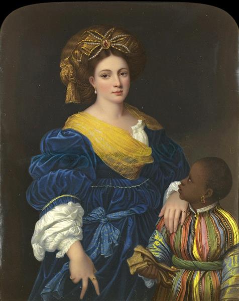 Portret van Laura de Dianti - 1523