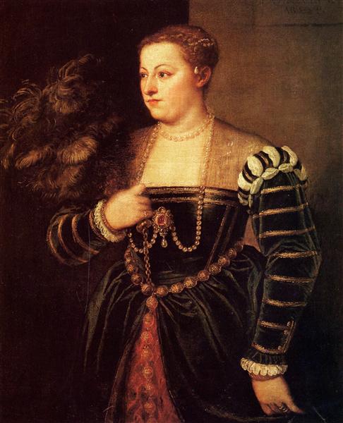 Portrait de Lavinia, la fille de l'artiste - 1561