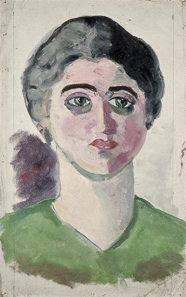 Lena Milius portrait - 1915