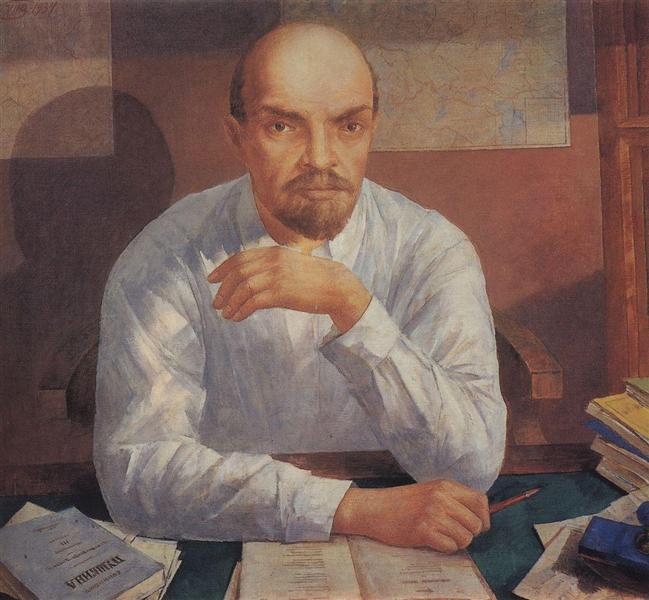 Lenin -Porträt - 1934