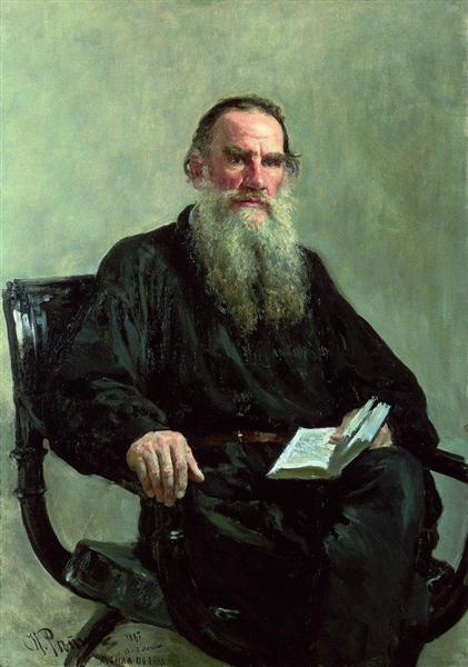 Portrait of Leo Tolstoy - 1887