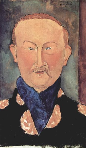 Retrato De León Bakst - 1917