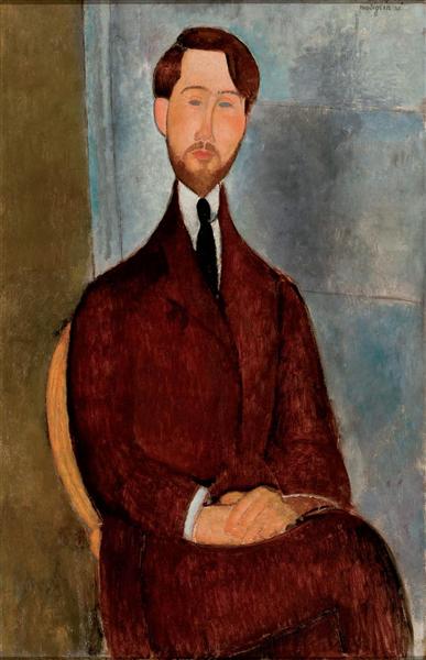 Retrato De Leopold Zborowski - 1917