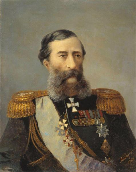 Portrait of Loris -Melikov - 1888