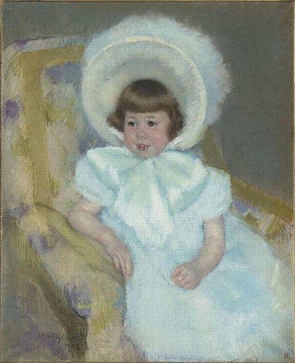 Portrait of Louise Aurora as a Villeboeuf girl - 1902