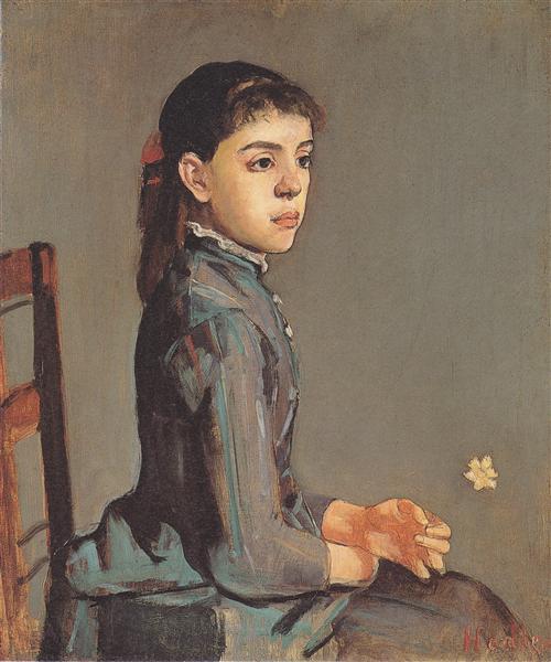 Portret van Luisa Delphine Duchosal - 1885