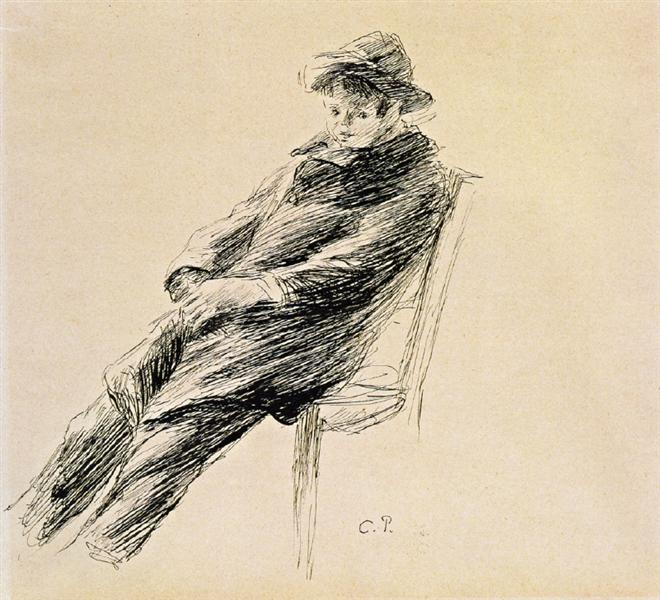 Portrait de Ludovic Rodo Pissarro - 1892