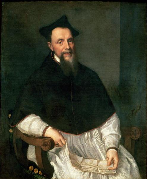 Portræt af Ludovico Beccadelli - 1552