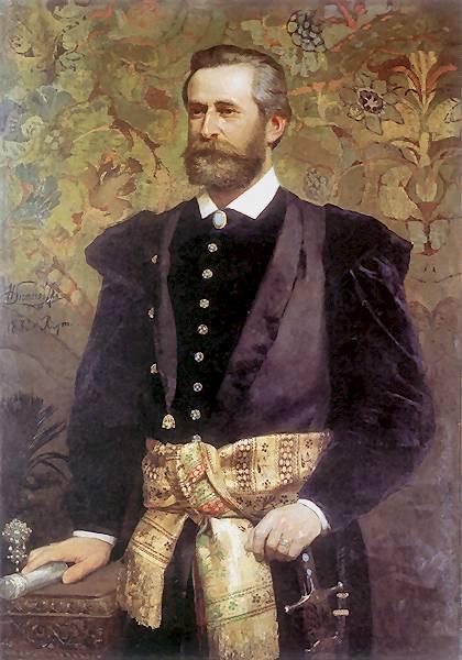 Ludwik Wodzicki Portrait - 1880