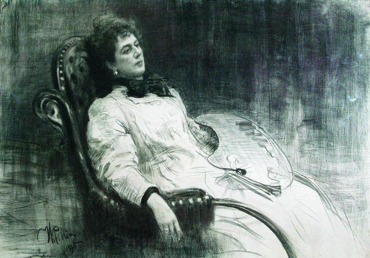 Mk Tenisheva Portrait - 1898