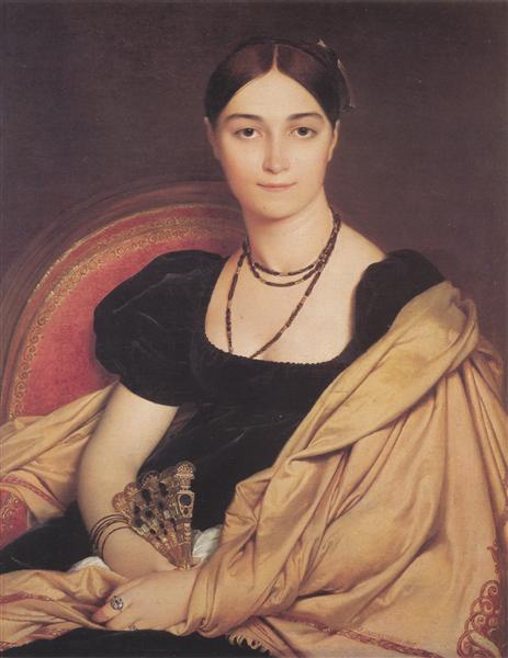 Portret Madame Antonia de Vaucay, singiel z Nittis - 1807