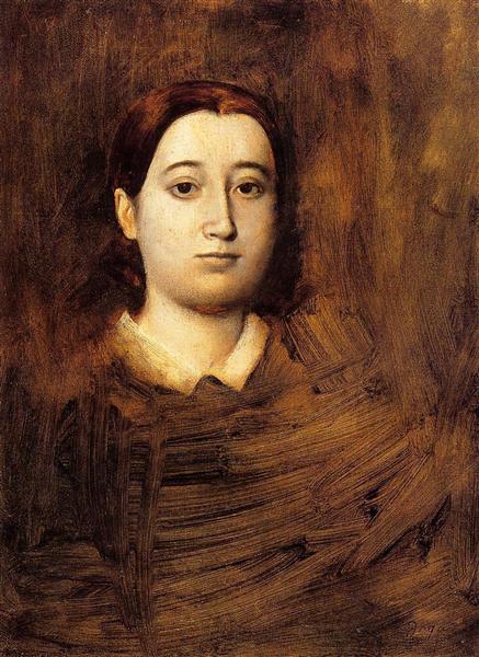 Retrato De Señora Edmondo Morbilli - 1865