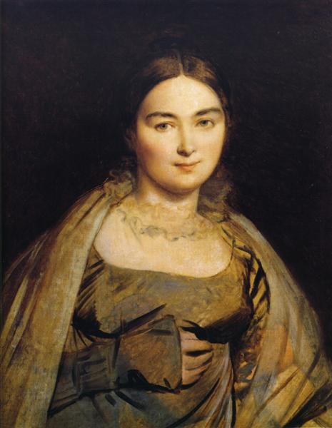 Retrato De Señora Ingres - 1815