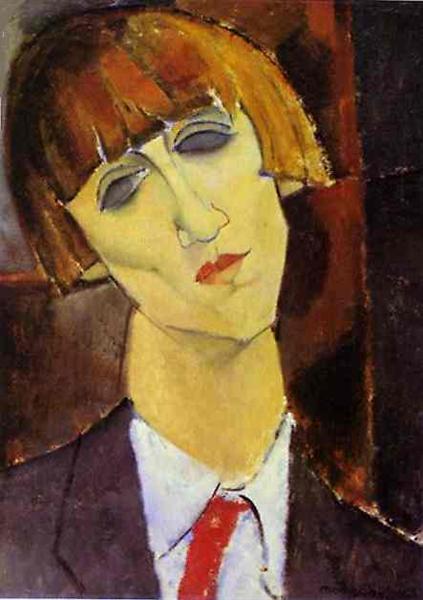 Retrato da Sra. Kisling - 1917