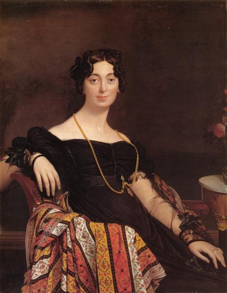 Portrait of Madame Leblanc - 1823