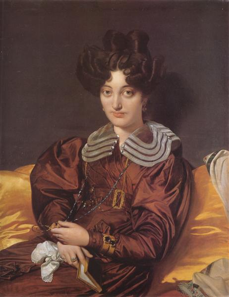 Retrato de Senhora Marcotte de Sainte-Marie - 1826