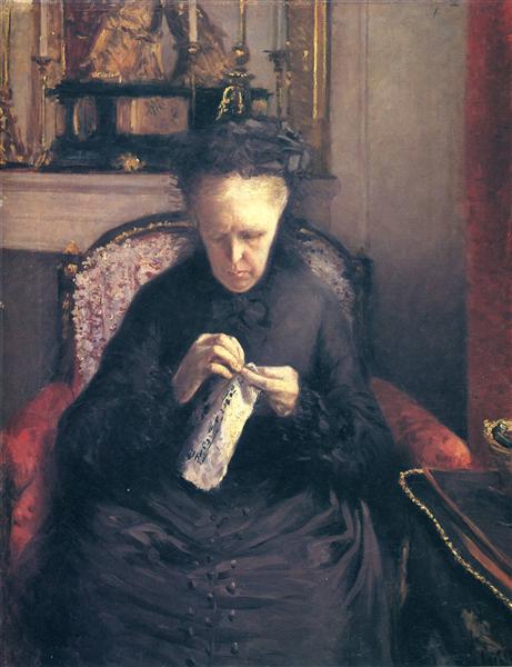 Retrato De Madame Marcial Caillebotte - 1877