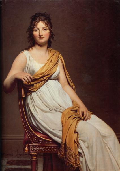 Retrato De Señora Raymond De Verninac - 1799