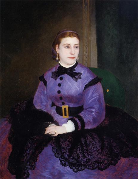 Retrato da senhorita Sicotg - 1865