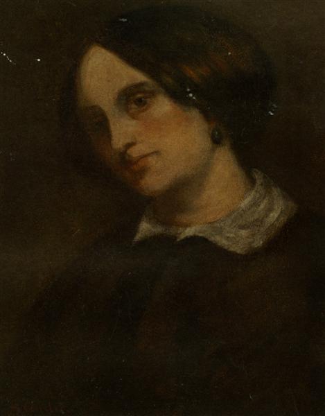 Retrato De Madthilde Couq - 1857