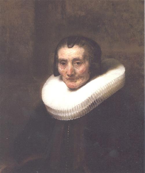 Retrato de Margaret De Geer - 1661