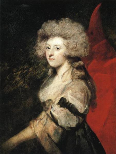 Retrato De María Ana Fitzherbert - 1788