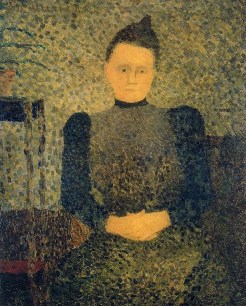 Portræt af María Vuillard - 1890