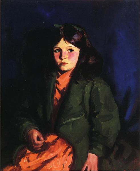 Retrato de María Patten - 1924