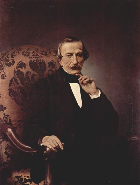 Retrato de Massimo D'Azeglio - 1860