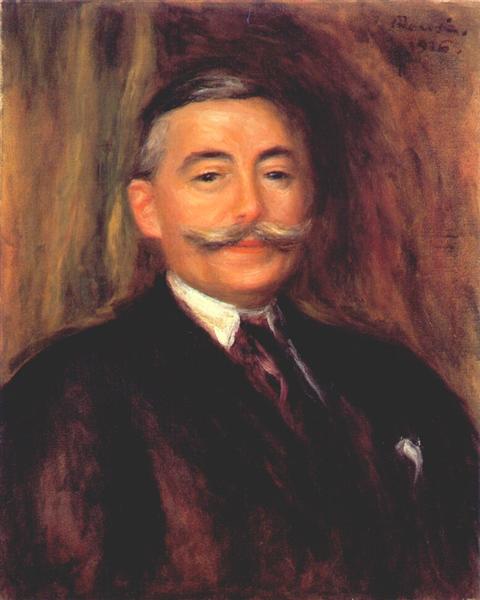 Retrato De Maurice Gangnat - 1916