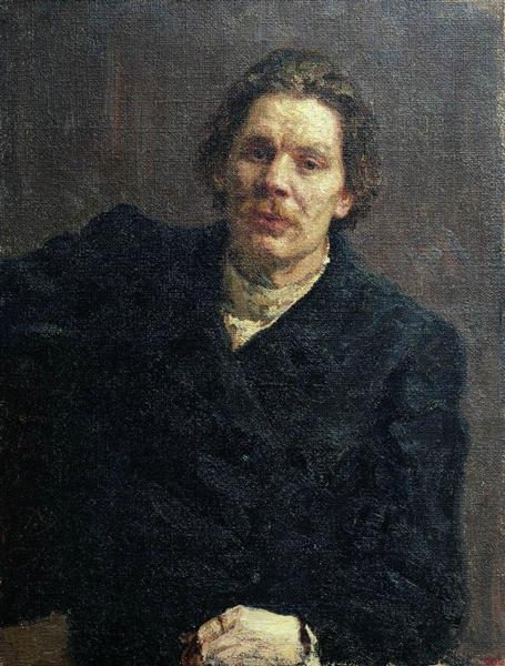 Retrato De Máximo Gorki - 1899