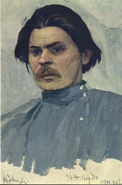 Retrato De Máximo Gorki - 1901