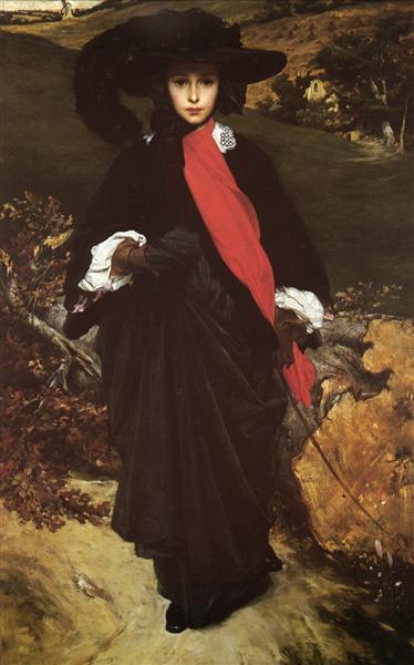 Retrato de May Sartoris - 1860