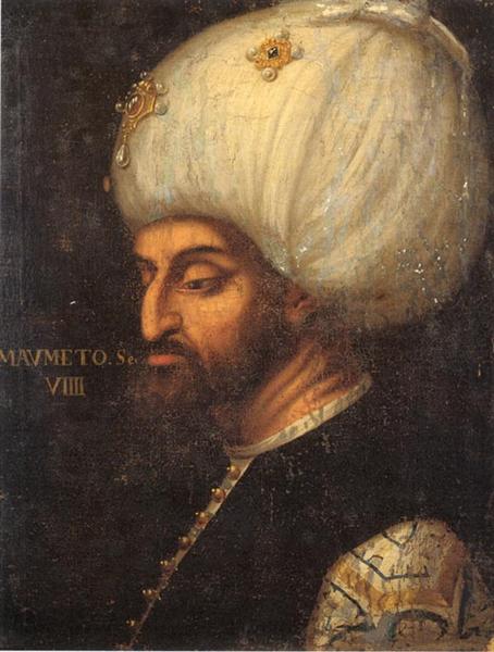 Portræt af Mehmed II