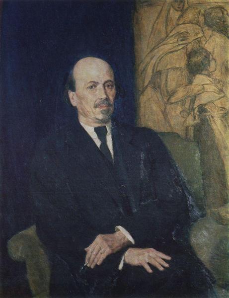 Portrait of Mikhail Nesterov - 1926