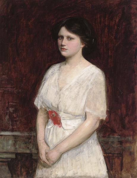 Portrait of Miss Claire Kenworthy - 1900