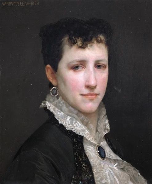 Porträt von Miss Elizabeth Gardner - 1879