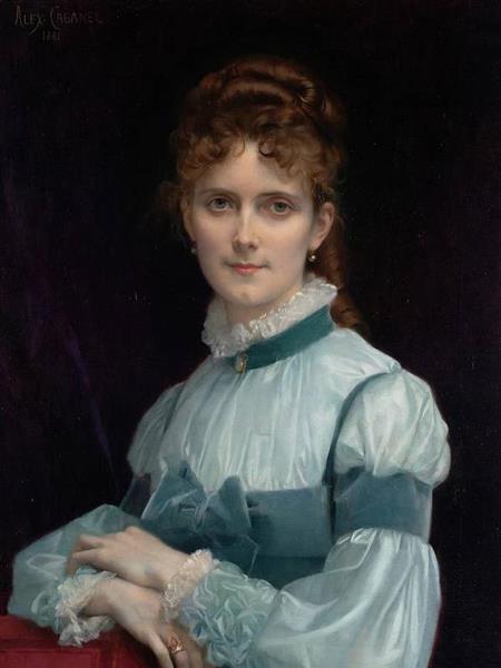 Miss Fanny Clapp - 1881 Portret