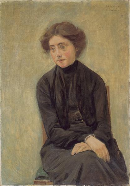 Miss Hedwig Ruetz Porträt - 1903