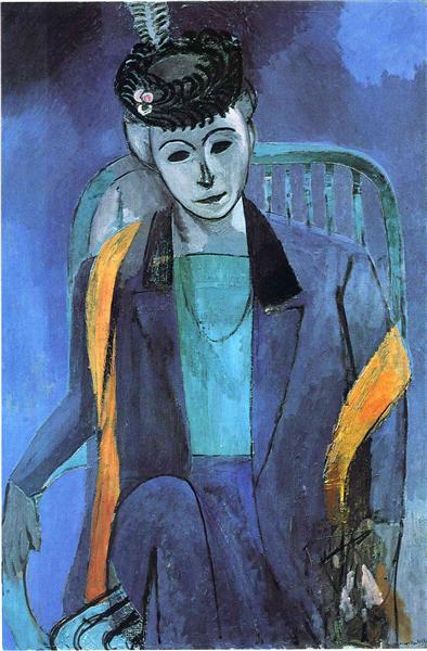 Portrait of Mrs. Matisse 1913 