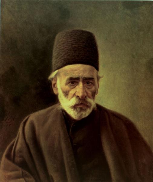 Retrato De Mohammad Hossein Foroughi