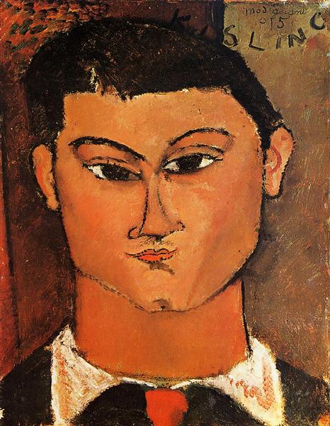 Portrait Moise Kisling - 1915