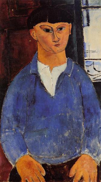 Moise Kisling Portret - 1916